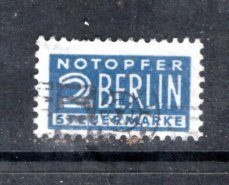 GERMANY RA 2 Notopfer Tax stamp