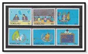 Tokelau #151-156 Political Development Set MNH