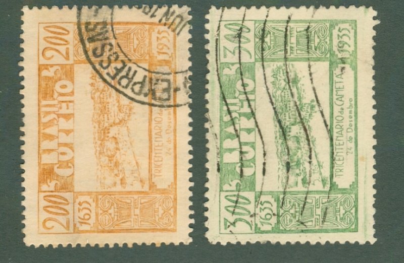 BRAZIL 419-20 USED BIN $1.85