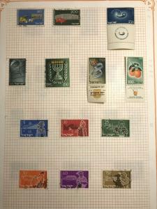 ISRAEL 1940s/60s M&U Coins Tabs Collection(Appx 100) (KR 686