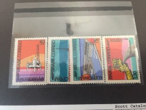 Brazil #1218-1221 Mint HR (SCV=$11.50) 