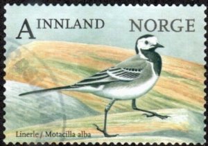 Norway 1781 - Used - (10.50k) White Wagtail (2015) (cv $2.05)