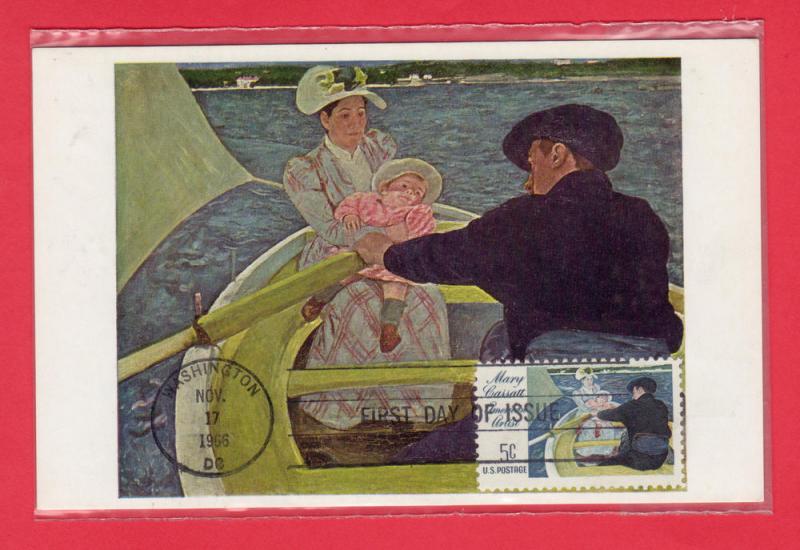 #1322 Mary Cassatt American Artist -  MAXICARD CACHET