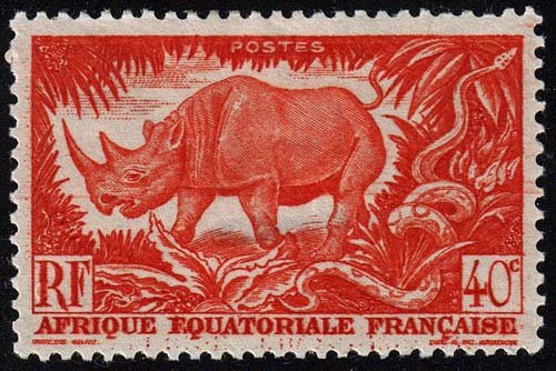 French Equatorial Africa - Scott 168 - Mint-Hinged - Thin