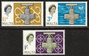 Malta Sc #284-286 Mint Hinged