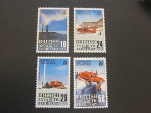 British Antarctic 1988 Sc 145-8 set MNH