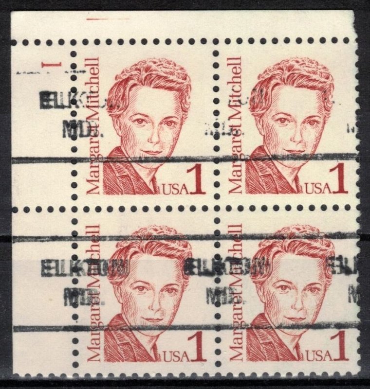 USA - Scott 2168 Plate Block w/ Precancel