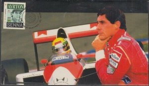 CANADA # 2995.4 - FORMULA 1 AYRTON SENNA POSTAGE STAMP on SUPERB ENVELOPE #4