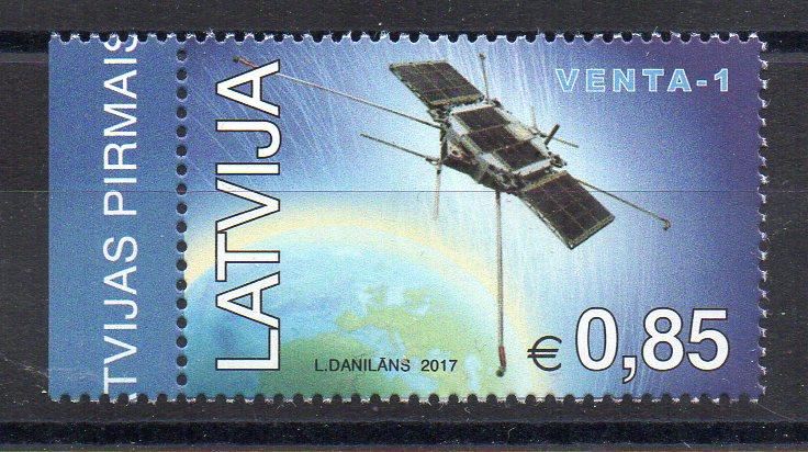 LATVIA - 2017 - SPACE - SATELLITE - VENTA-1 -