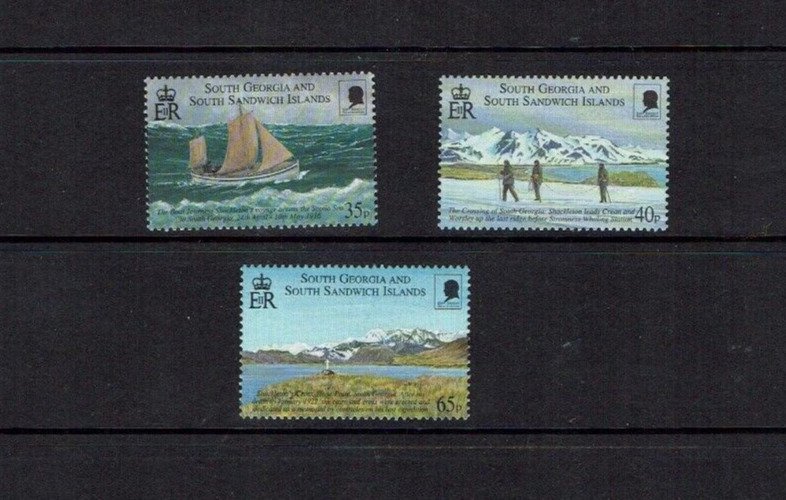 South Georgia: 2000, Shackleton's Trans-Antarctic Expedition, 1914-17 MNH set