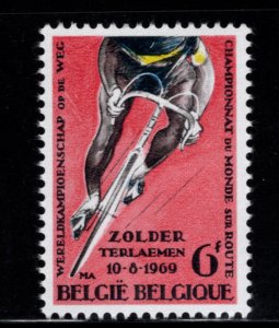 Belgium Scott 722 MNH** Bicycle racer stamp of 1969