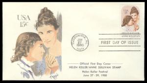 #1824 Keller - Sullivan Andrews FDC