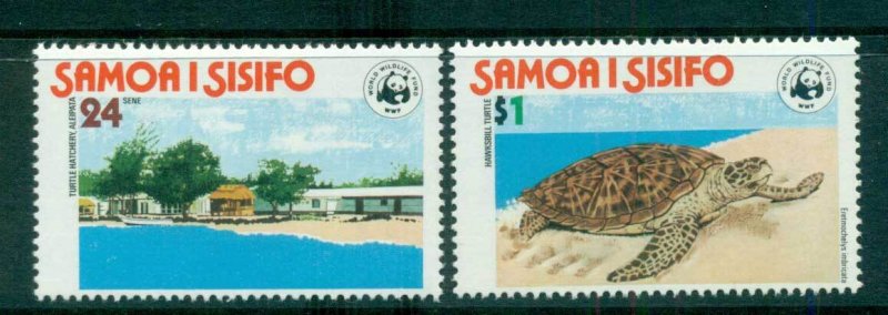 Samoa 1978 WWF Turtles MUH lot54771