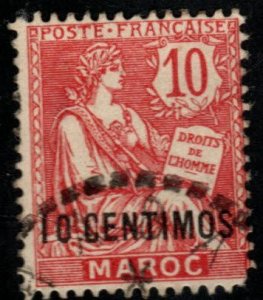 French Morocco Scot 16 ,Used  stamp with face free cancel