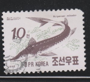 North Korea 2951 Fish 1990