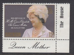 Ascension 261 Queen Mother mnh