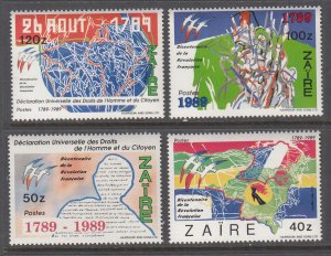 Zaire 1241-1244 MNH VF