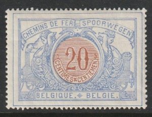 1902 Belgium - Sc Q31 - MH VF - 1 single - Numerals