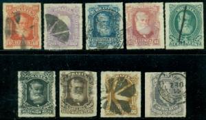 Brazil #68//77  Used AVG-VF  CV$125.75   Missing #76