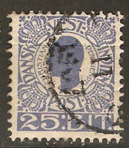 Danish West Indies 34 Used Fine 1905 SCV $10.50