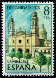 Spain #1921 Montevideo Cathedral; MNH