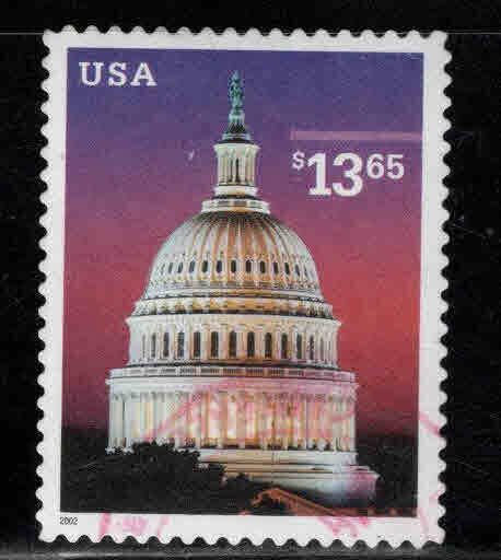 USA Scott 3648 Used $13.65 Capitol stamp