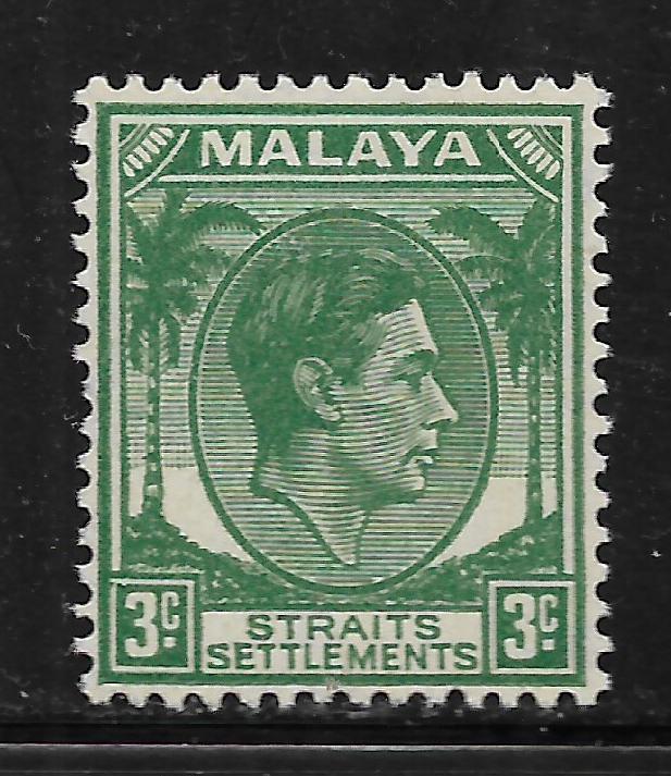 MALAYA STRAITS SETTLEMENTS, 239B, MINT HINGED, STRAITS SETTLEMENTS