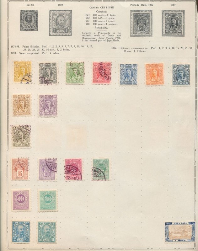 Russia Ukraine Turkey Romania Latvia Early/Mid M&U on Pages(200+ items) BL852