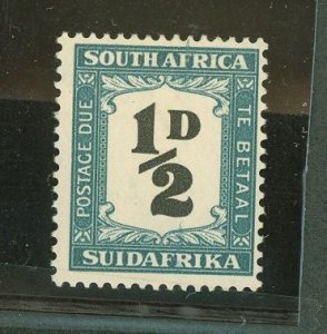 South Africa #J34 Unused Single