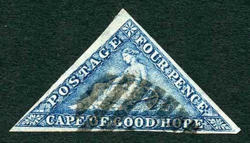 COGH SG19c 4d Steel Blue DLR Printing (pressed crease) Cat 275 pounds STUNNING