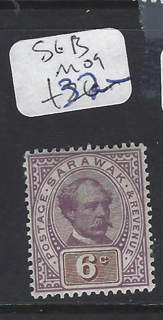 SARAWAK (P1812B) BROOKE 6C  SG 13  MOG