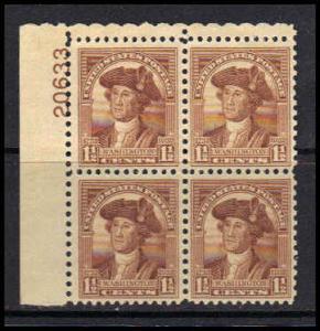 706 Fine MDG Plt/4 K1913