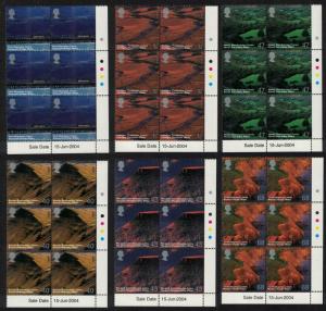 Great Britain A British Journey: Wales 6v Blocks of 6 Traffic Lights