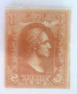 Scott #79-E8a - 3c Orange - Loewenberg Decalcomania - Essay