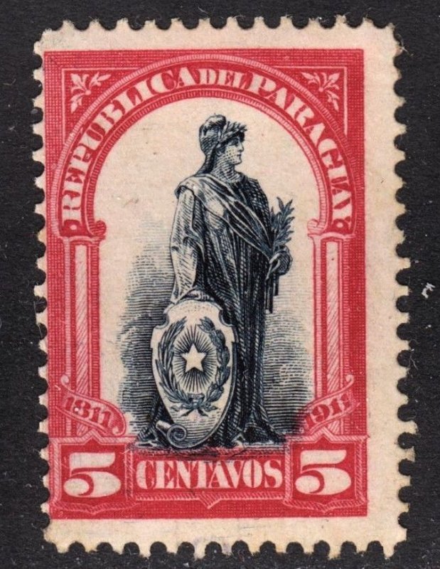 Paraguay Scott 203 F+ unused no gum.  FREE...