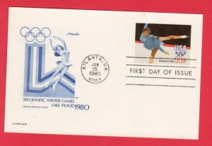 #UX82 Winter Olympics Skating - Artmaster Cachet!