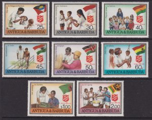 1988 Antigua & Barbuda Salvation Army set MNH Sc# 1083 / 1090 CV $9.50