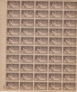 Scott 968 - The American Poultry Industry. Sheet Of 50. MNH. OG.    #02 968s50 