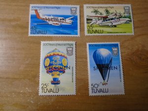 Tuvalu  #   208-11  MNH   O/P  Specimen