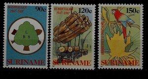 Suriname 766-68 MNH Forest SCV6.25