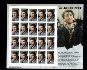 U.S. SCOTT #4197 -JAMES STUART  - LEGENDS OF HOLLYWOOD -  MINT N.H. SHEET