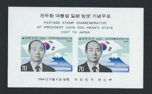 Korea MNH sheetlet sc 1383a