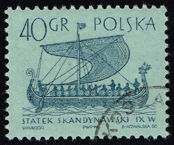 Poland #1128 Scandinavian Gokstad; CTO (0.25)