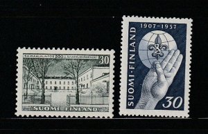 Finland 345-346 Sets MH Various