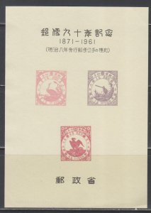 Japan,  Reproduction,  #1 MNH SS