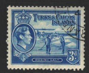 Turks and Caicos Sc#84 Used