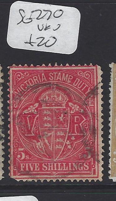 VICTORIA  (P2607B)       5/-   SG 270     VFU