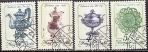 Hungary; 1988: Sc. # 3162-3165;  Used CTO Cpl Set