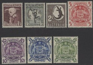 AUSTRALIA SG223/4d 1948-56 DEFINITIVE HIGH VALUES MNH