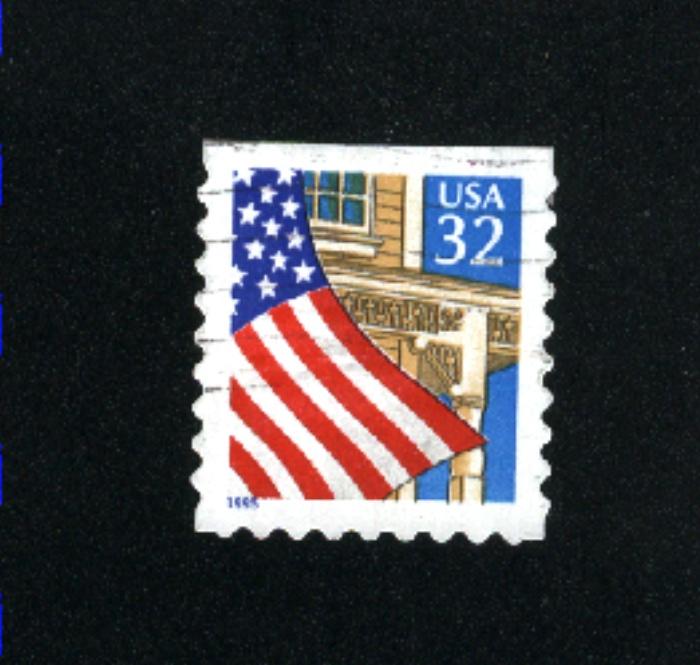 USA # 2920  2 used 1995-97 PD .08